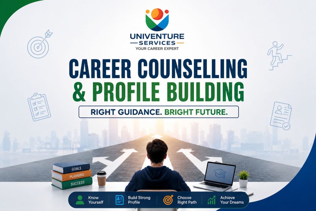 Career counselling and profile building with Univenture Services