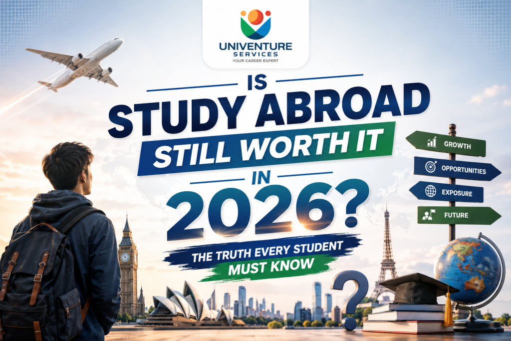 Study Abroad Still worth it in 2026 By Univenture Services