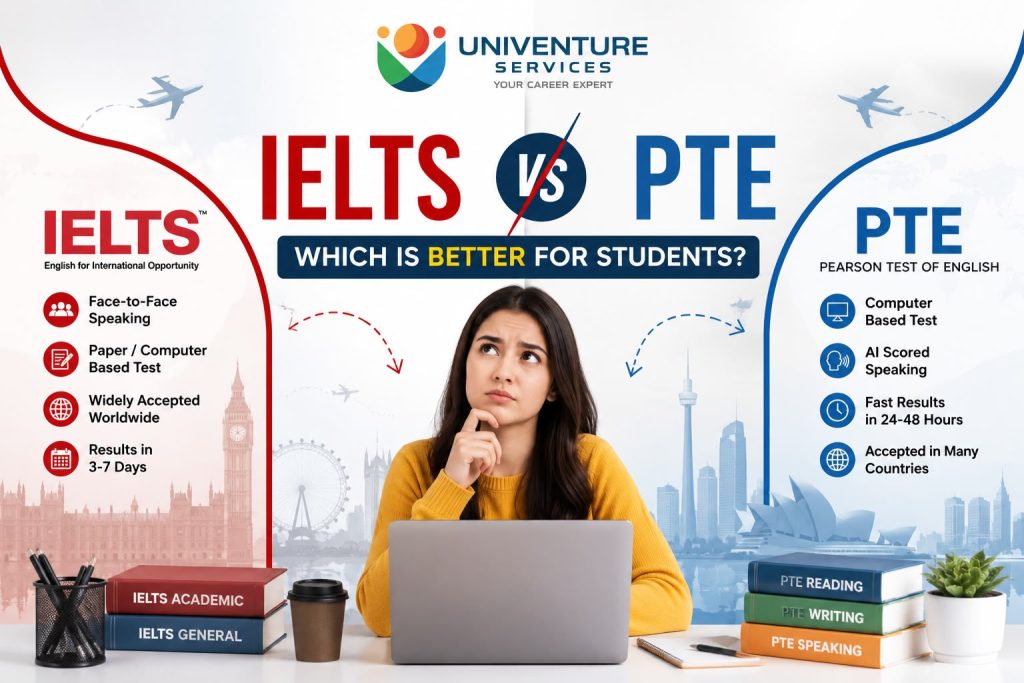 IELTS vs PTE: Which is Better for Students in Chandigarh & Mohali